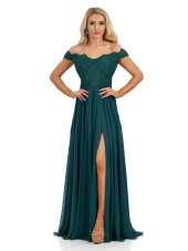 AF18326 Dress - Emerald (Angel Forever)